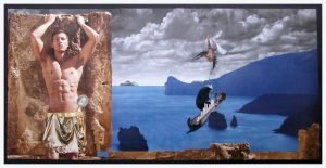 Lo scoglio delle sirene - Ulisse -Walter Capezzali
