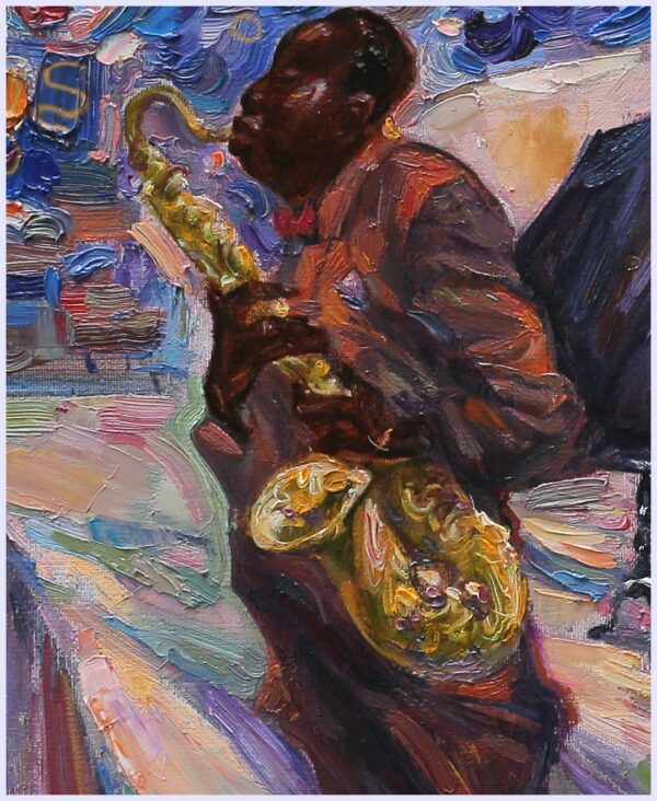 Jazz Club Purple-Blue - Image 4
