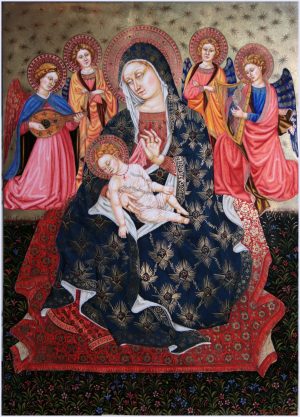 Madonna col Bambino e musicanti