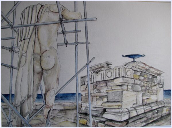 La kilix blu - Delos - Image 4