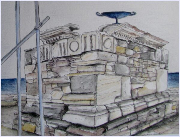 La kilix blu - Delos - Image 3