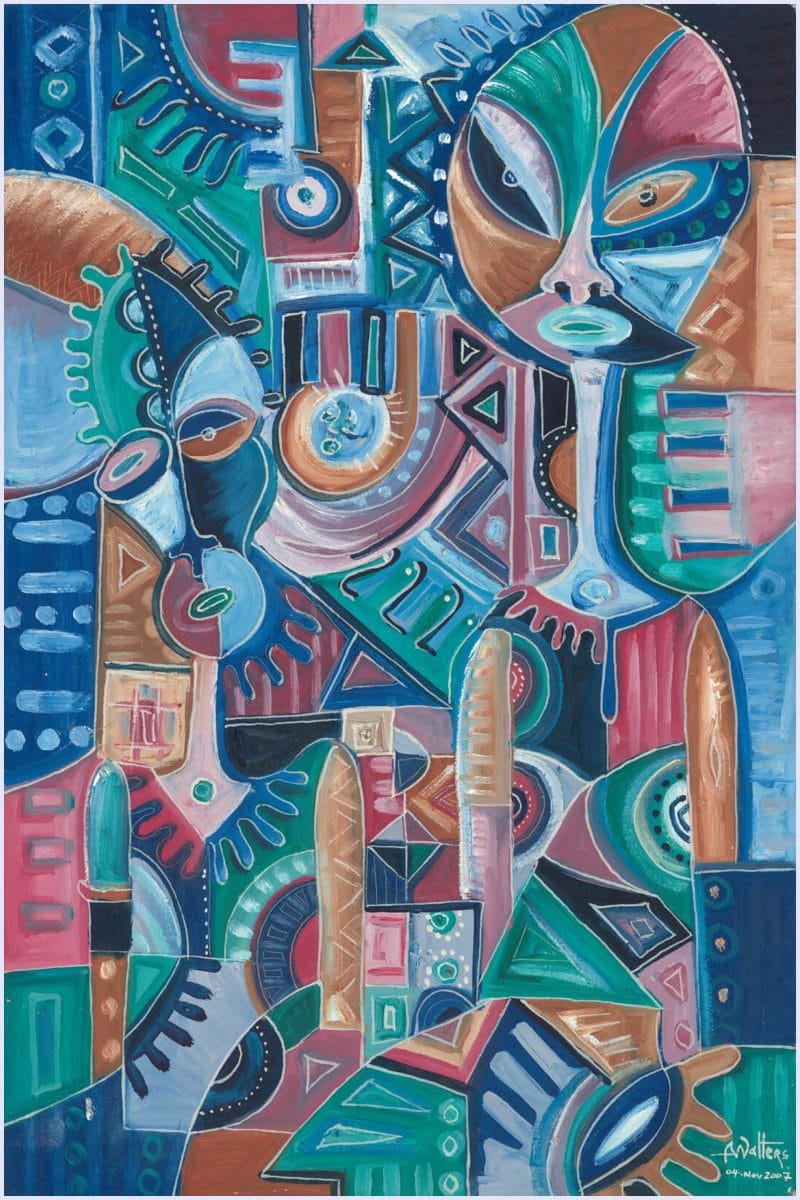 My friend surreal aliens
