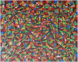 The cyclist 3