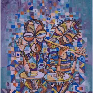 The Drummer and the Flutist IV