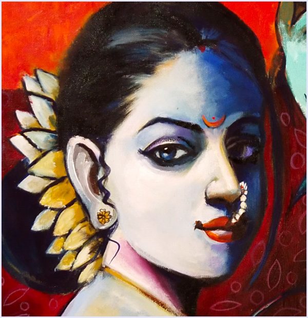 A lady with sunflower - immagine 2