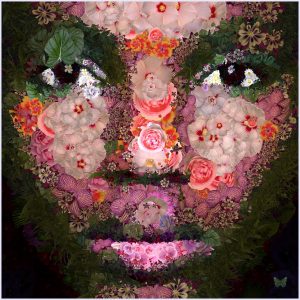 Flowered girl