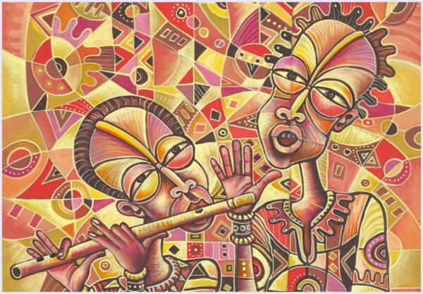 The Drummer and the Flutist III - Image 2