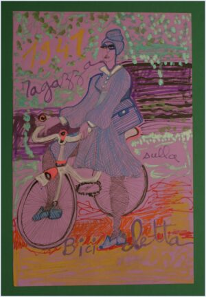 Ragazza in bicicletta - 1941