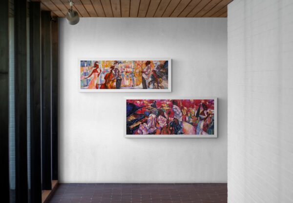 Jazz Club Blue-Yellow - Image 4