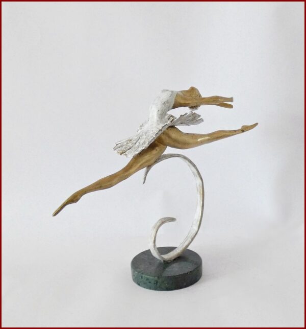 Ballerina in flight