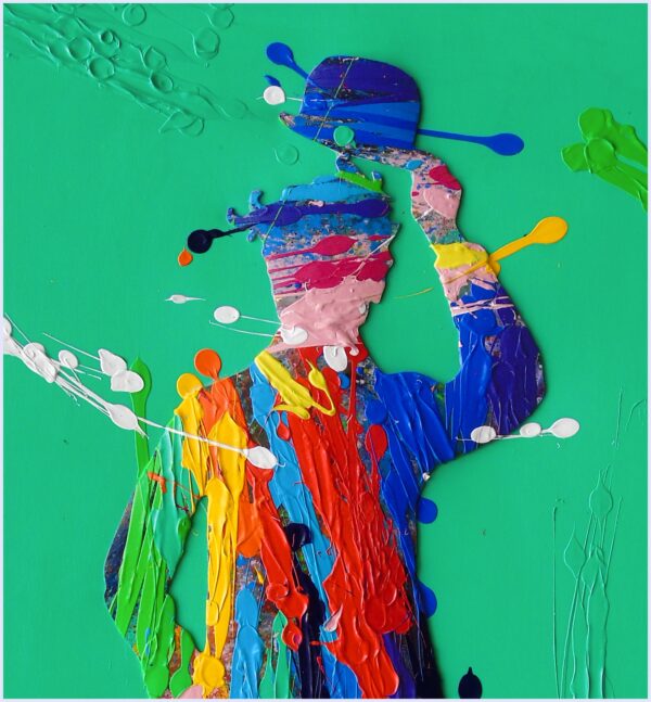 Charlie Chaplin (green) - immagine 3
