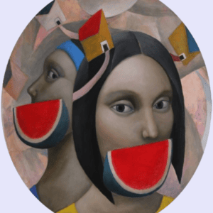 mujeres con sandias
