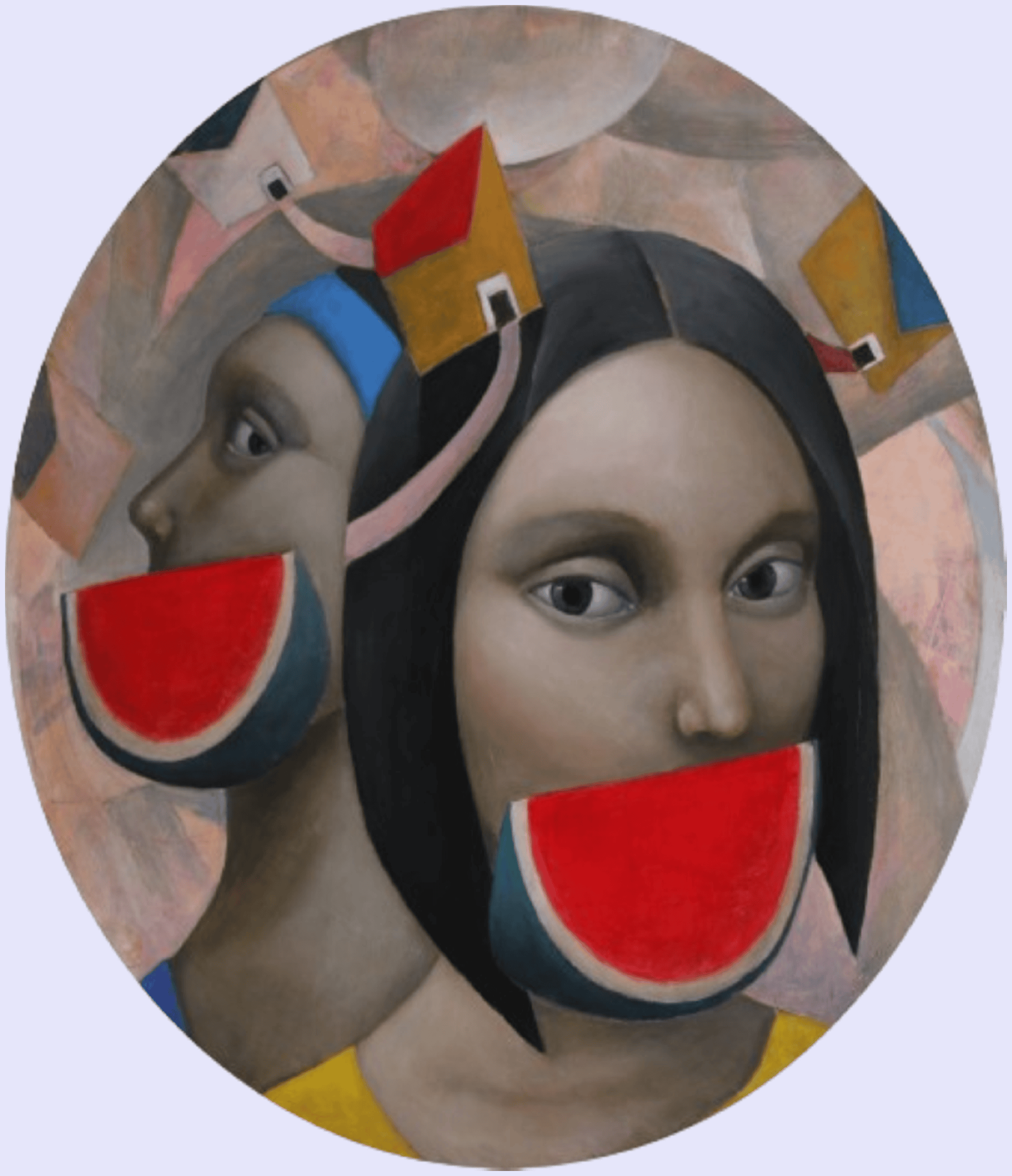 mujeres con sandias