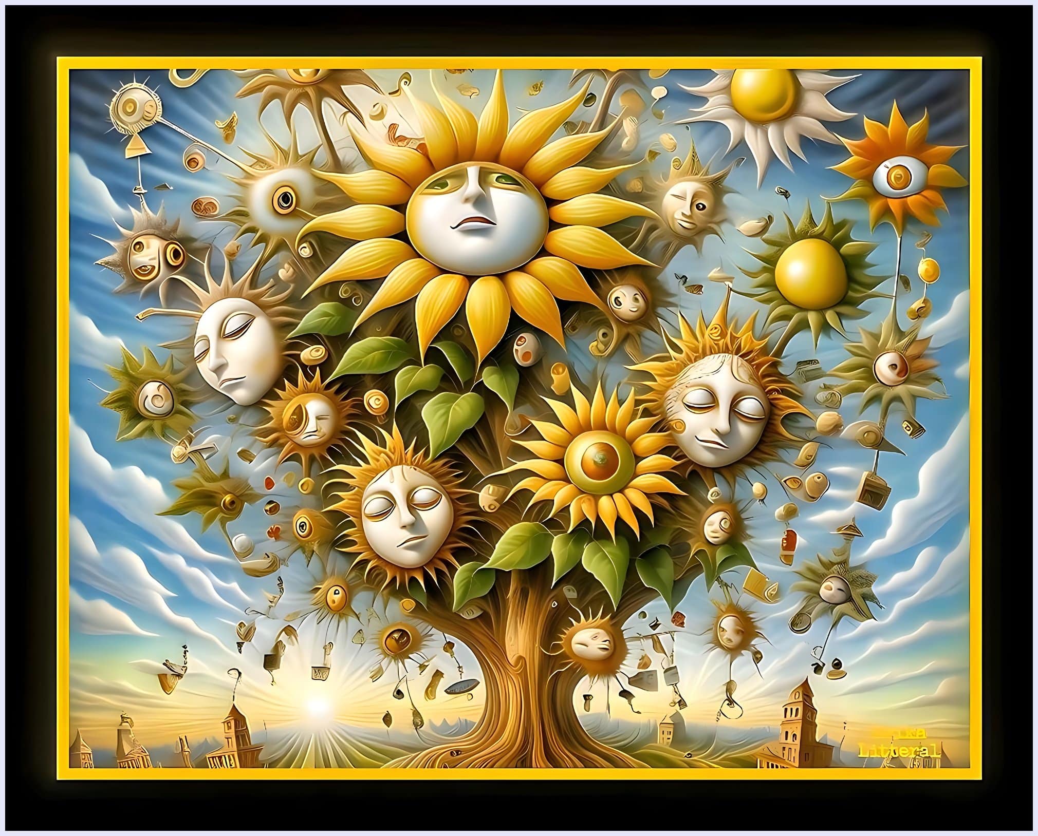 Whimsical Souls in Blossom