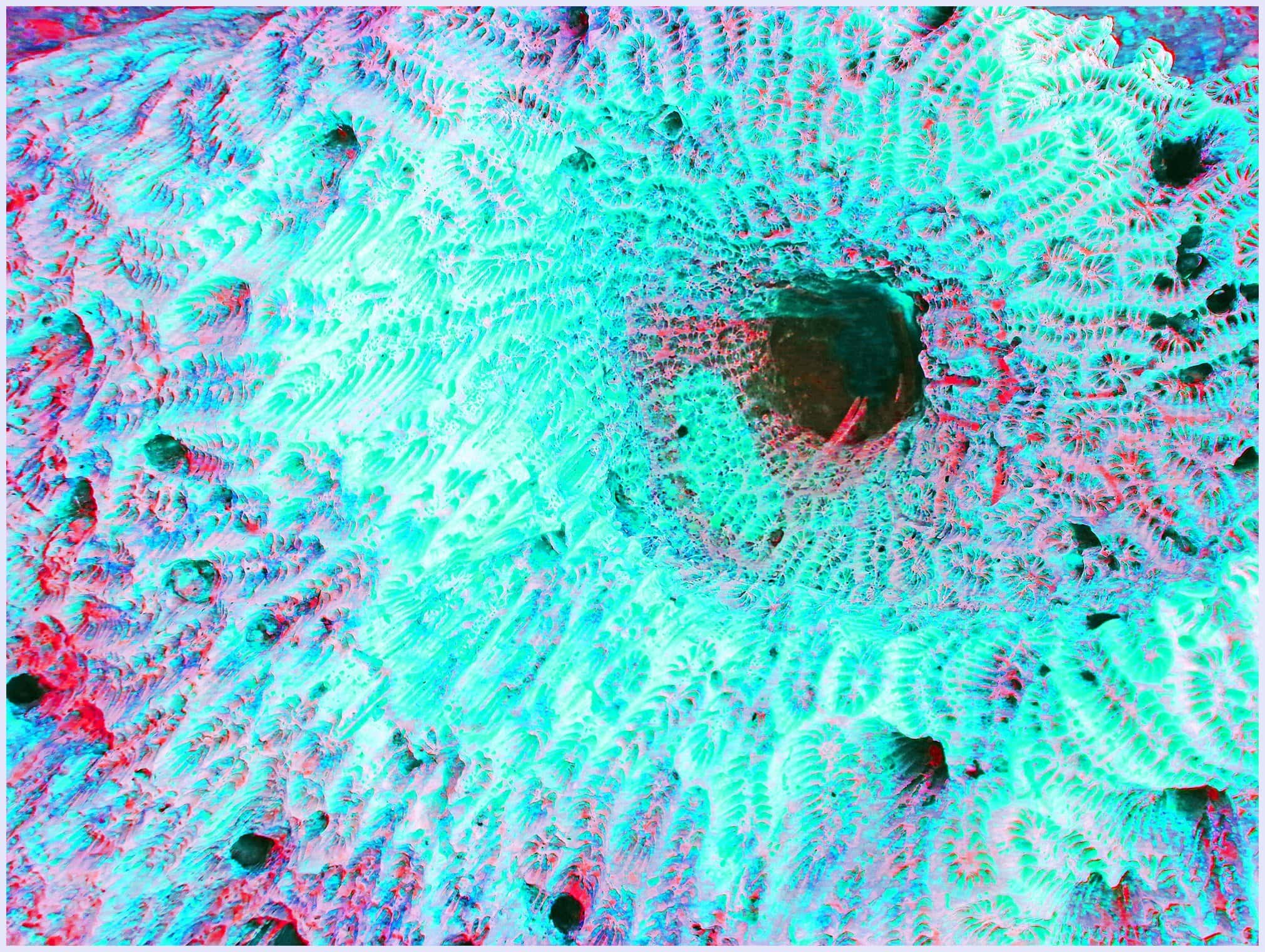 Square hole and lace