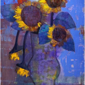 The sunflowers
