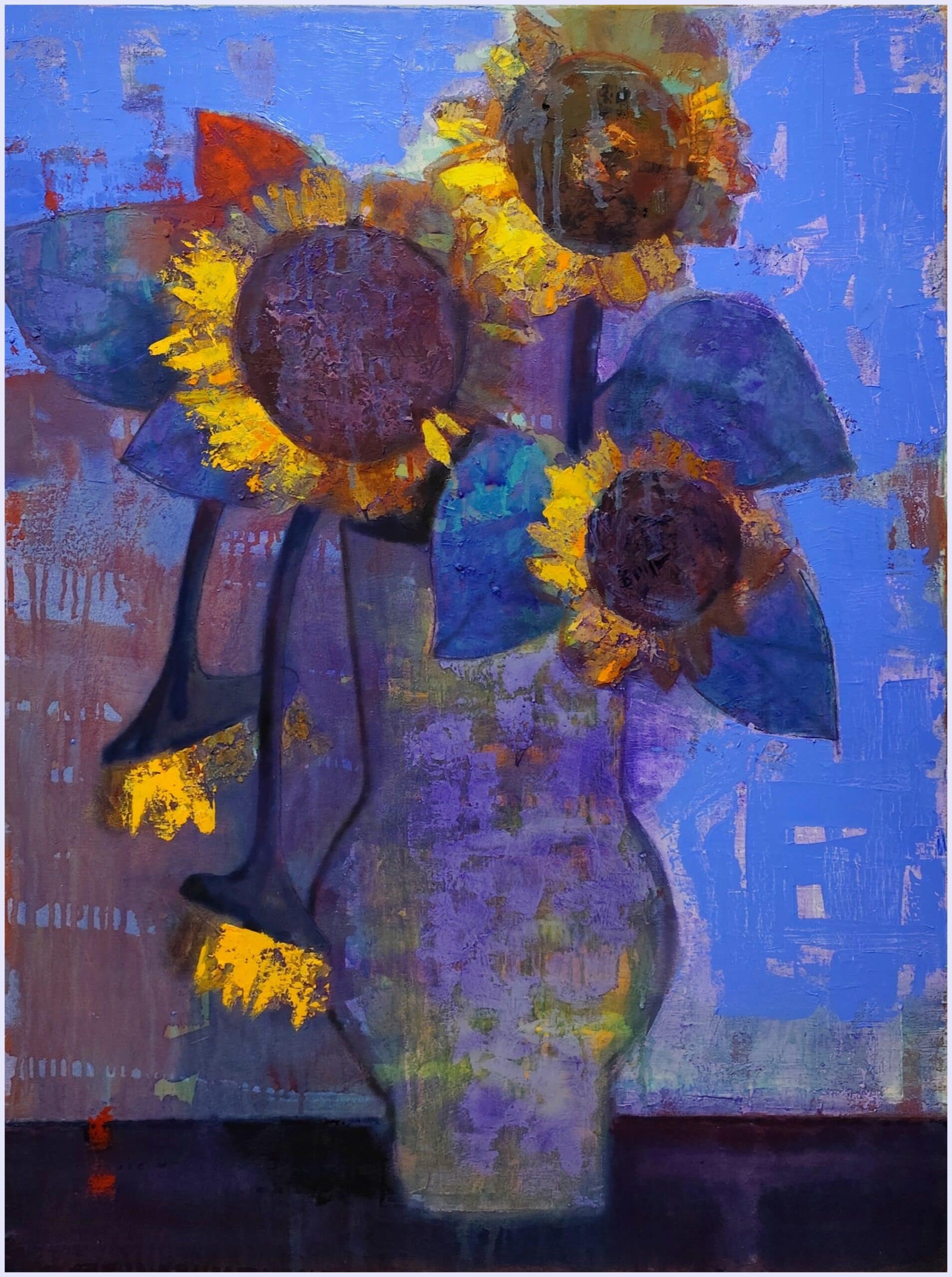 The sunflowers